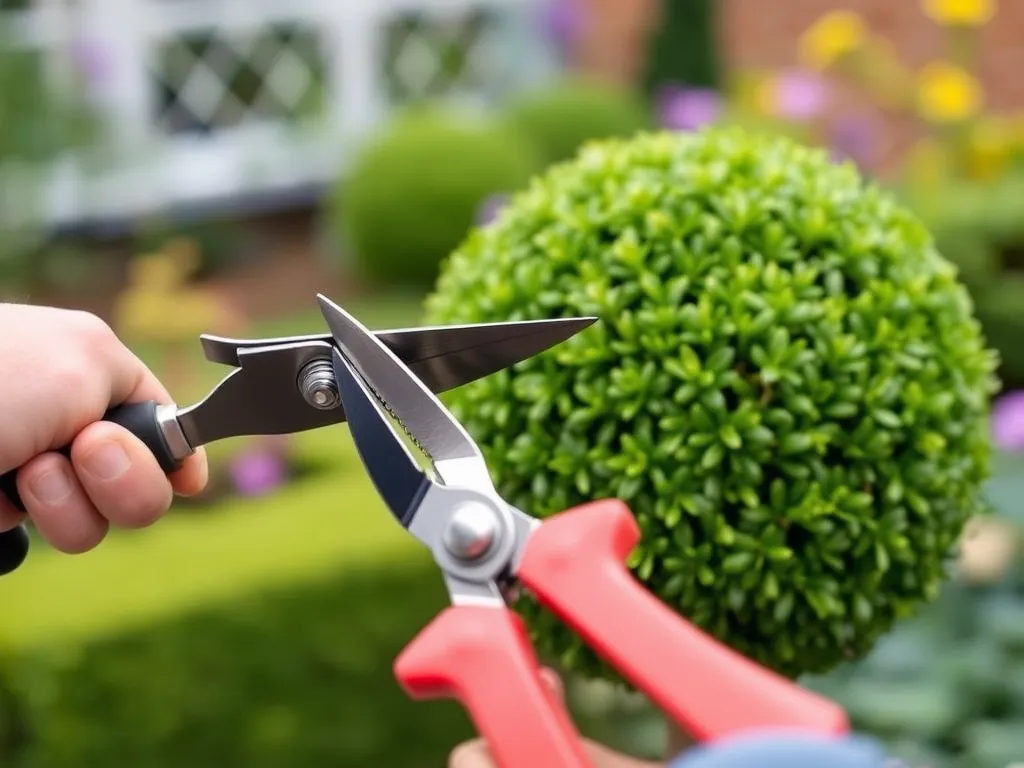 Jak przycinać bukszpan w kulę?