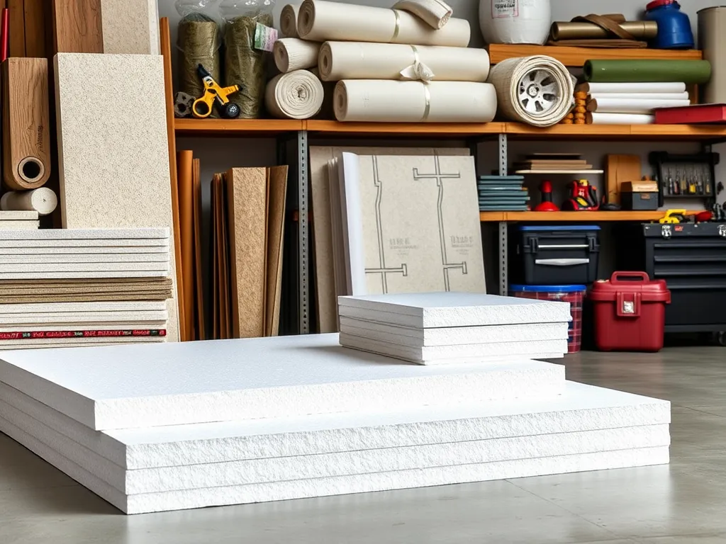 Jaki styropian na podłogę do garażu?