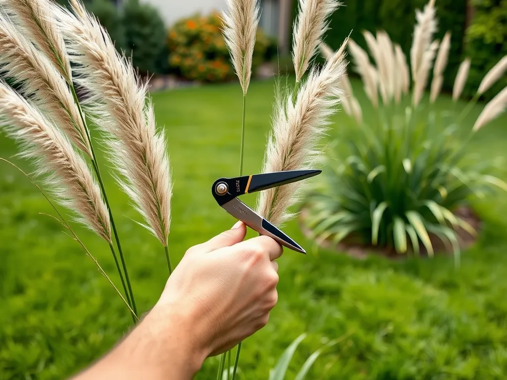 Jak przycinać trawę pampasową?